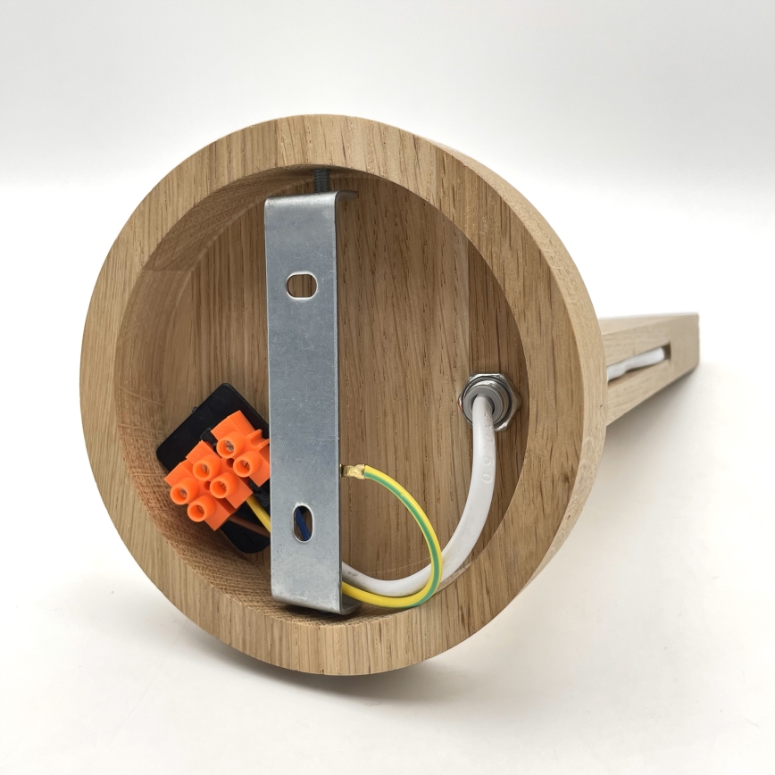 Brilagi - Vägglampa ANTHONY 1xE14/40W/230V ek/beige