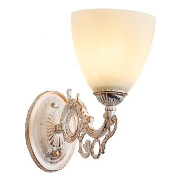 Brilagi - Vägglampa CLASSIC 1xE27/60W/230V grädde/patina
