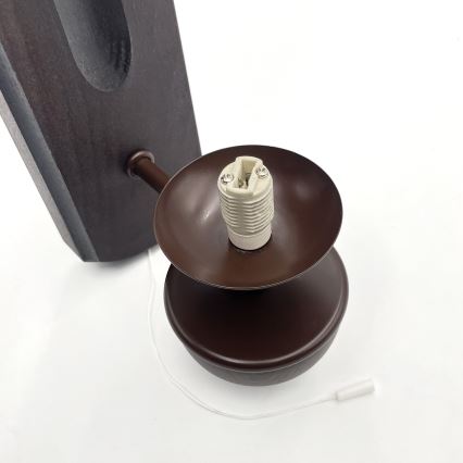 Brilagi - Vägglampa COTTAGE 1xG9/40W/230V bok/vit