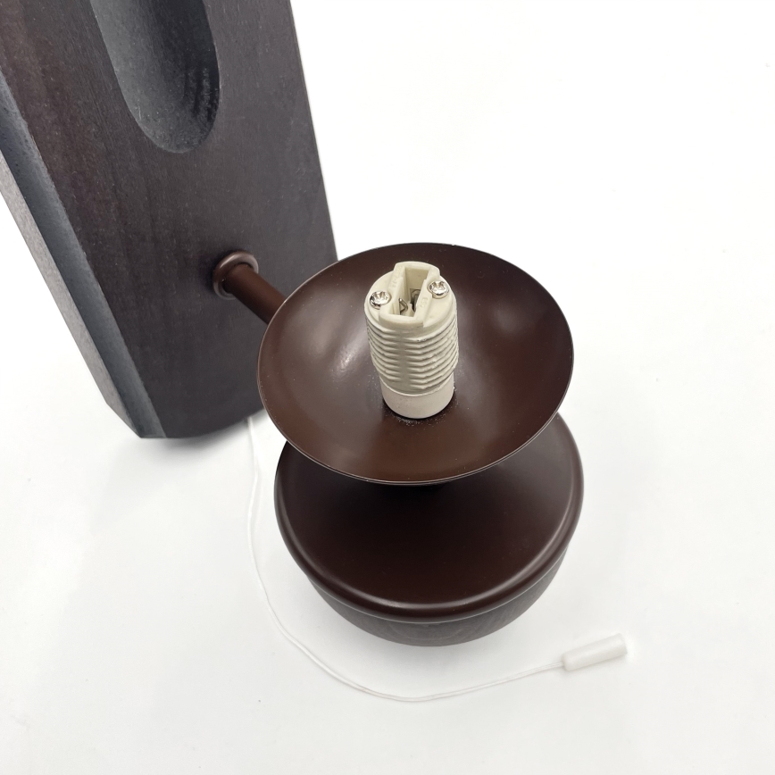 Brilagi - Vägglampa COTTAGE 1xG9/40W/230V bok/vit