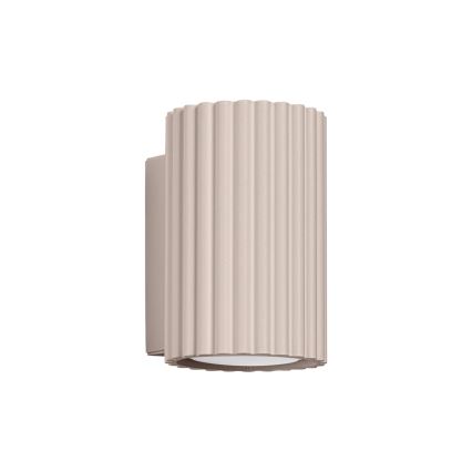 Brilagi - Vägglampa CRESTO 2xGU10/10W/230V 10 cm taupe