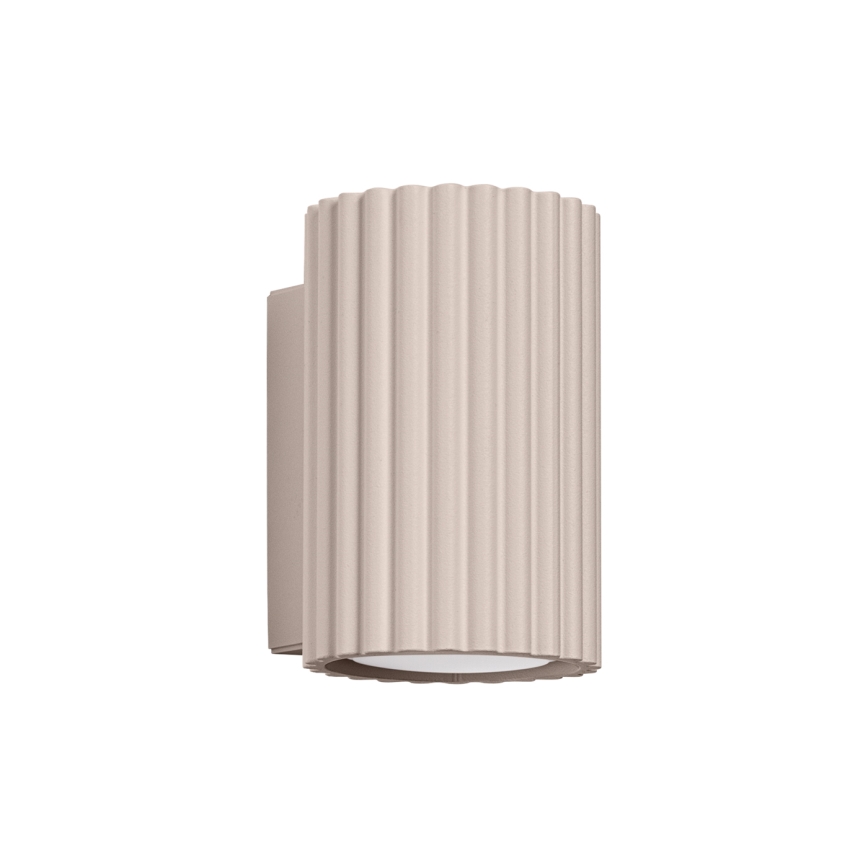 Brilagi - Vägglampa CRESTO 2xGU10/10W/230V 10 cm taupe
