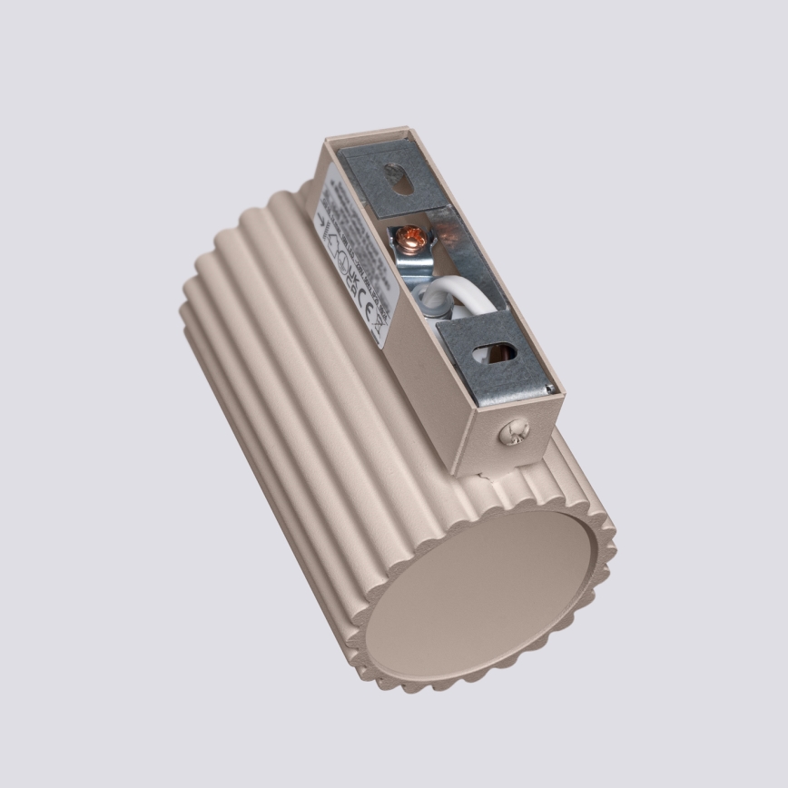 Brilagi - Vägglampa CRESTO 2xGU10/10W/230V 10 cm taupe