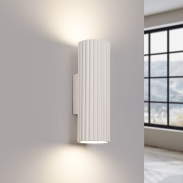 Brilagi - Vägglampa CRESTO 2xGU10/10W/230V 20 cm grädde