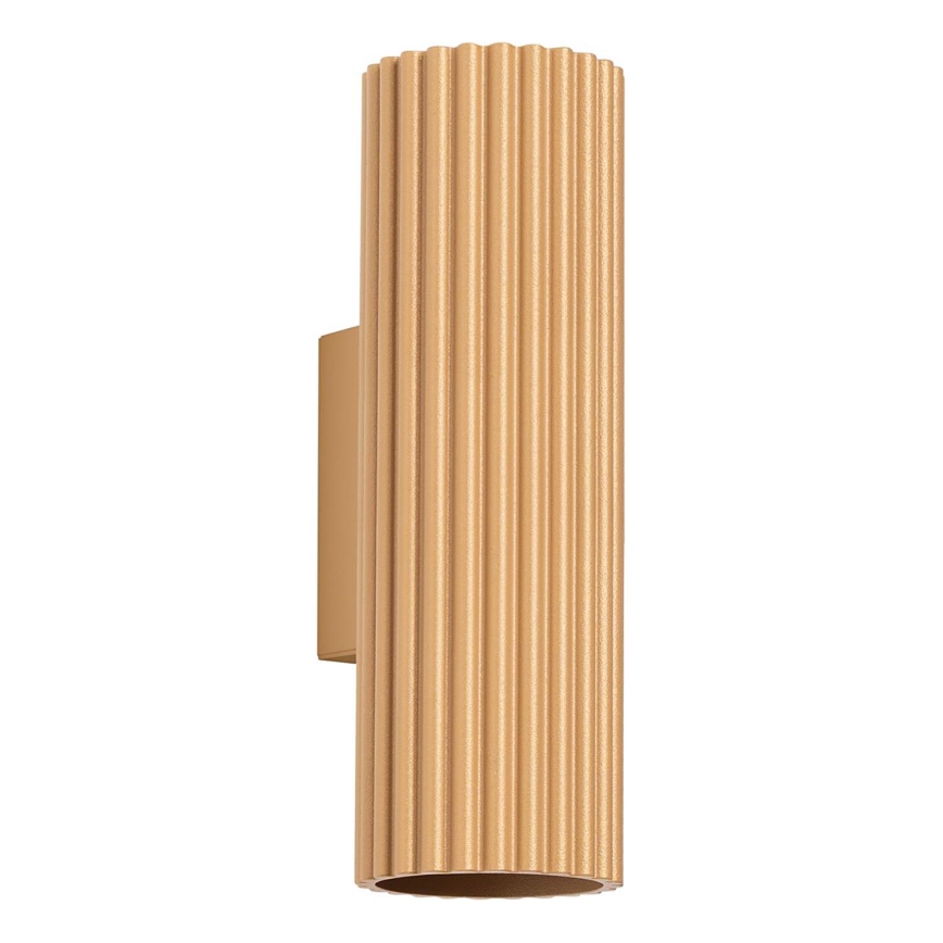 Brilagi - Vägglampa CRESTO 2xGU10/10W/230V 20 cm guld