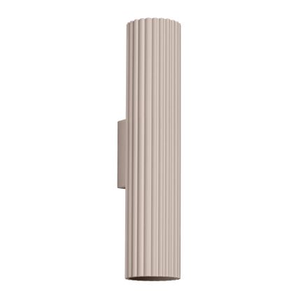 Brilagi - Vägglampa CRESTO 2xGU10/10W/230V 20 cm taupe