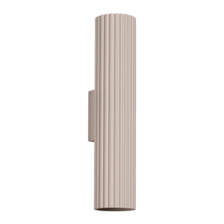 Brilagi - Vägglampa CRESTO 2xGU10/10W/230V 20 cm taupe
