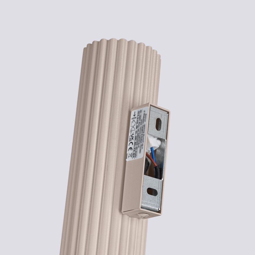 Brilagi - Vägglampa CRESTO 2xGU10/10W/230V 20 cm taupe