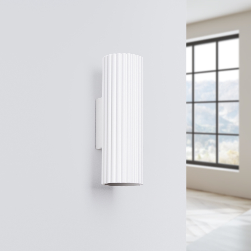 Brilagi - Vägglampa CRESTO 2xGU10/10W/230V 20 cm vit