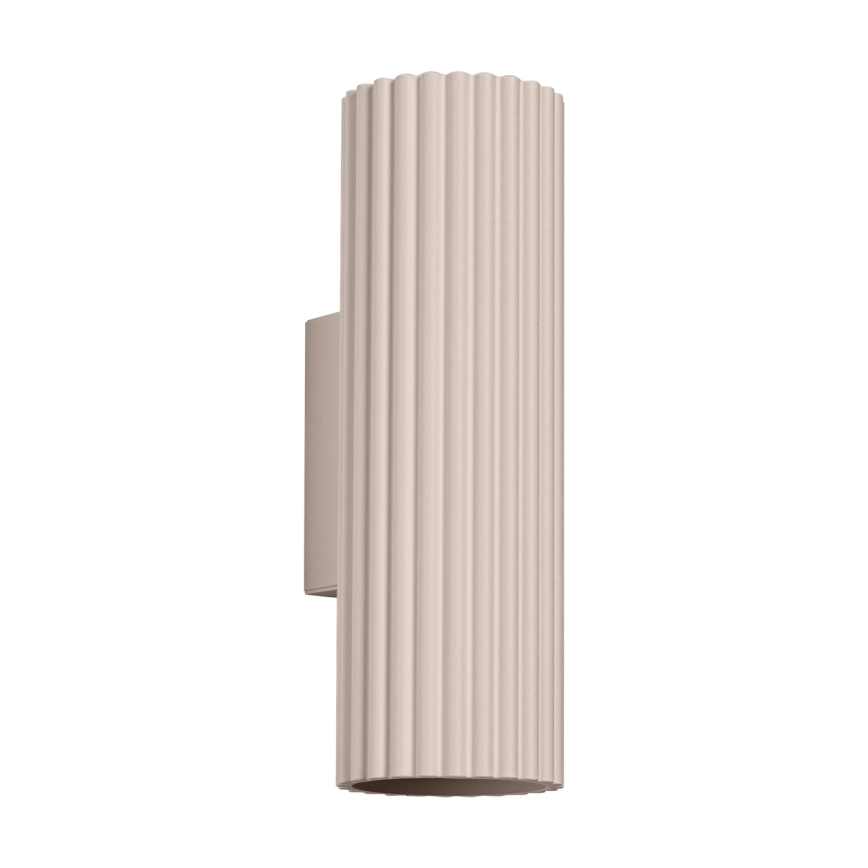 Brilagi - Vägglampa CRESTO 2xGU10/10W/230V 30 cm taupe