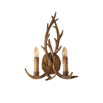 Brilagi - Vägglampa DEER 2xE14/10W/230V