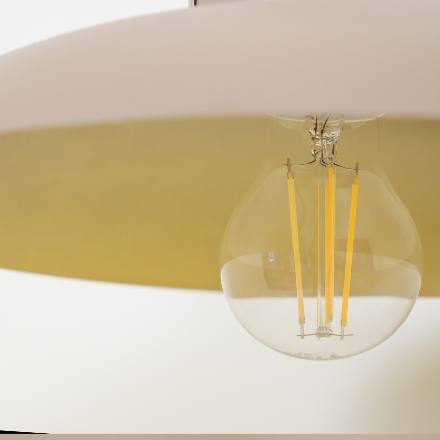 Brilagi - Vägglampa FLAMENGO 1xE27/60W/230V beige