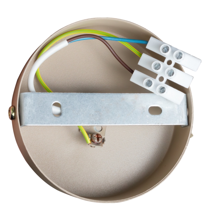 Brilagi - Vägglampa FLAMENGO 1xE27/60W/230V beige