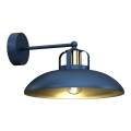 Brilagi - Vägglampa FLAMENGO 1xE27/60W/230V blå