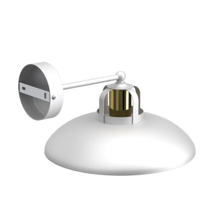 Brilagi - Vägglampa FLAMENGO 1xE27/60W/230V vit