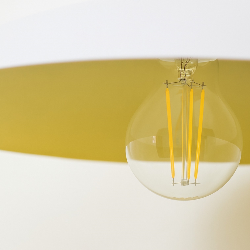 Brilagi - Vägglampa FLAMENGO 1xE27/60W/230V vit