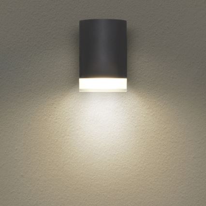 Brilagi - Vägglampa för utomhusbruk MATERA 1xGU10/30W/230V antracit IP54