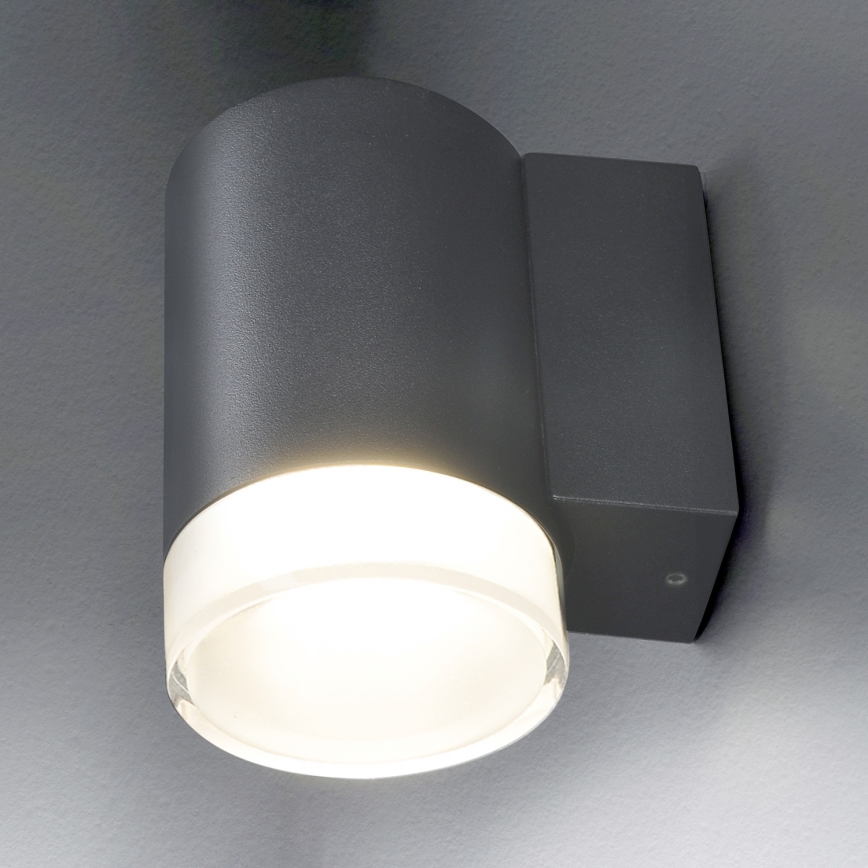 Brilagi - Vägglampa för utomhusbruk MATERA 1xGU10/30W/230V antracit IP54