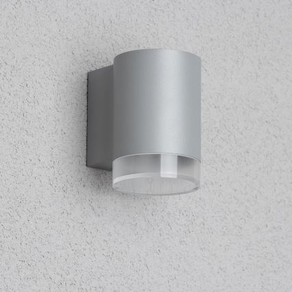 Brilagi - Vägglampa för utomhusbruk MATERA 1xGU10/30W/230V grå IP54