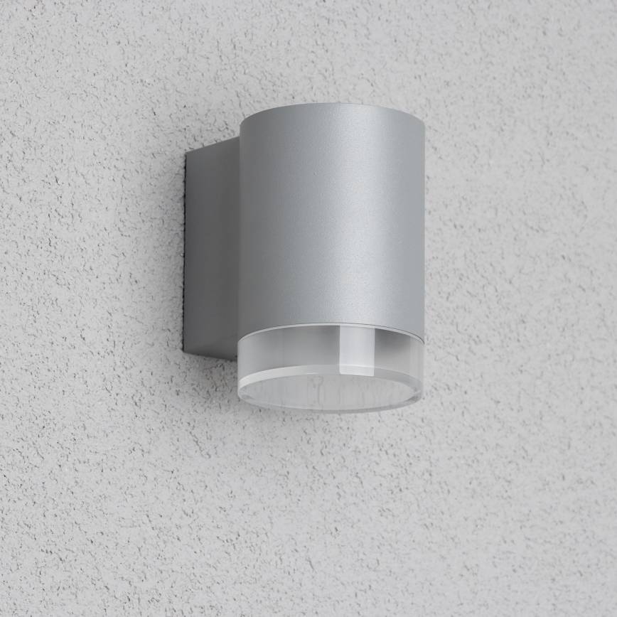 Brilagi - Vägglampa för utomhusbruk MATERA 1xGU10/30W/230V grå IP54