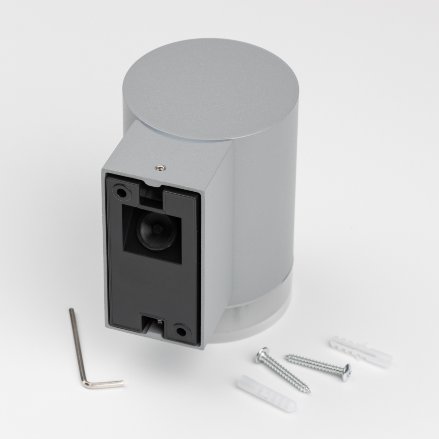 Brilagi - Vägglampa för utomhusbruk MATERA 1xGU10/30W/230V grå IP54