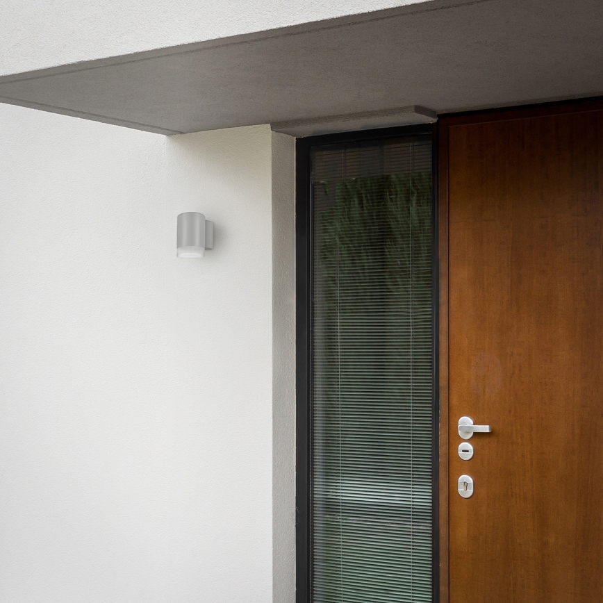 Brilagi - Vägglampa för utomhusbruk MATERA 1xGU10/30W/230V grå IP54