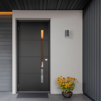 Brilagi - Vägglampa för utomhusbruk MATERA 2xGU10/30W/230V antracit IP54