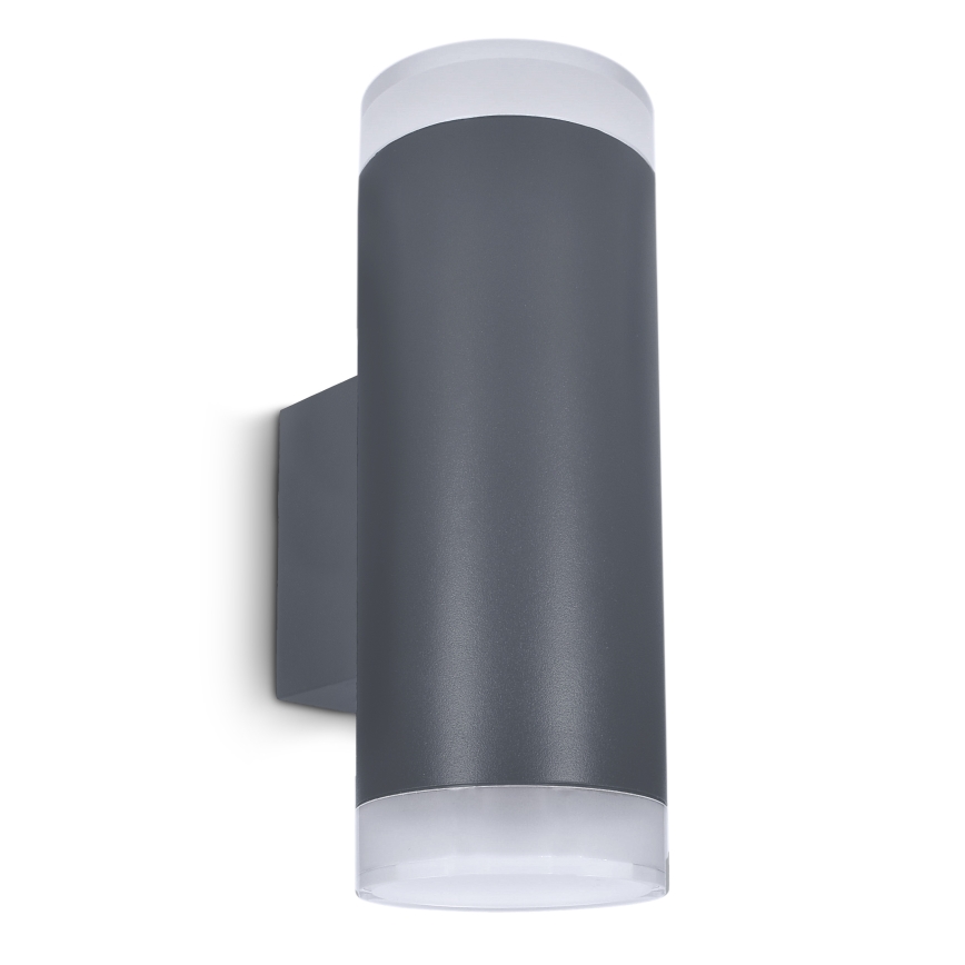 Brilagi - Vägglampa för utomhusbruk MATERA 2xGU10/30W/230V antracit IP54