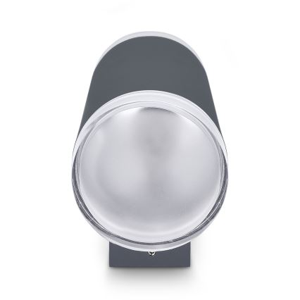 Brilagi - Vägglampa för utomhusbruk MATERA 2xGU10/30W/230V antracit IP54