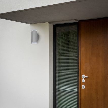 Brilagi - Vägglampa för utomhusbruk MATERA 2xGU10/30W/230V grå IP54