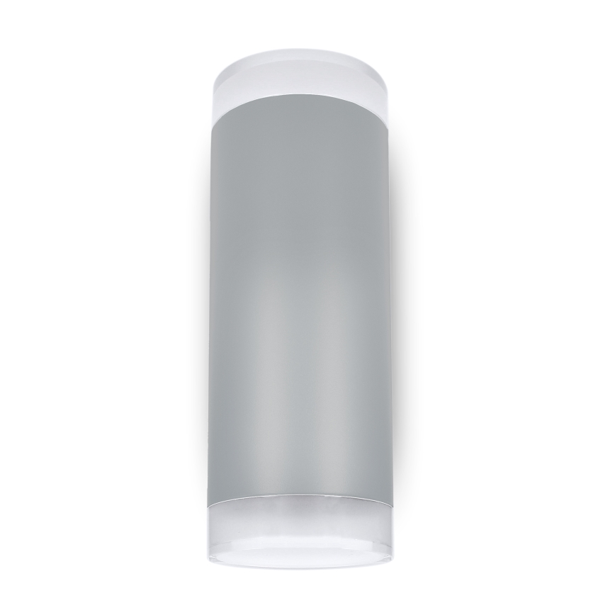 Brilagi - Vägglampa för utomhusbruk MATERA 2xGU10/30W/230V grå IP54