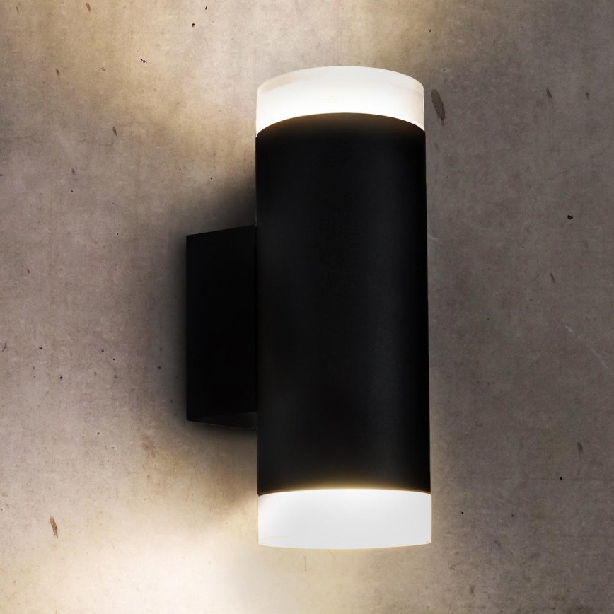 Brilagi - Vägglampa för utomhusbruk MATERA 2xGU10/30W/230V IP54