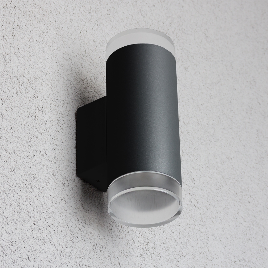 Brilagi - Vägglampa för utomhusbruk MATERA 2xGU10/30W/230V IP54