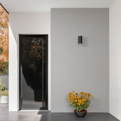 Brilagi - Vägglampa för utomhusbruk MATERA 2xGU10/30W/230V IP54