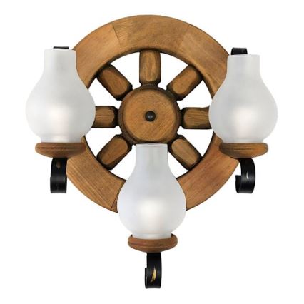 Brilagi - Vägglampa ROATA APLICA 3xE14/40W/230V bok