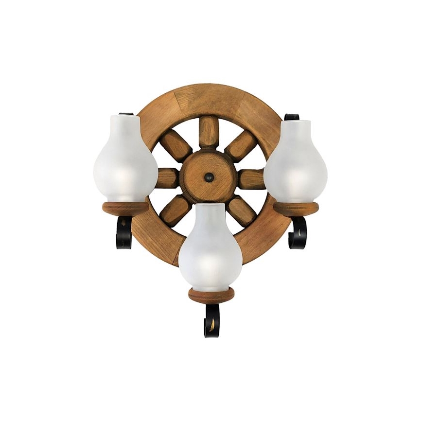 Brilagi - Vägglampa ROATA APLICA 3xE14/40W/230V bok