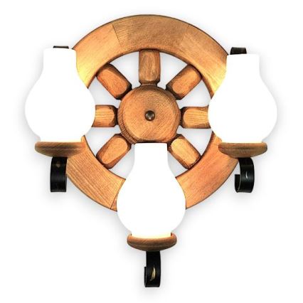 Brilagi - Vägglampa ROATA APLICA 3xE14/40W/230V bok
