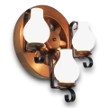 Brilagi - Vägglampa ROATA APLICA 3xE14/40W/230V bok/valnöt