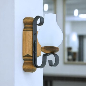 Brilagi - Vägglampa RUSTIC 1xE14/40W/230V bok