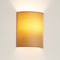 Brilagi - Vägglampa SEMI 1xE27/15W/230V beige
