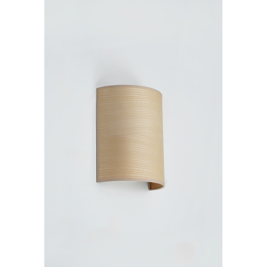 Brilagi - Vägglampa SEMI 1xE27/15W/230V beige