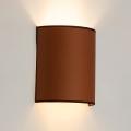 Brilagi - Vägglampa SEMI 1xE27/15W/230V brun