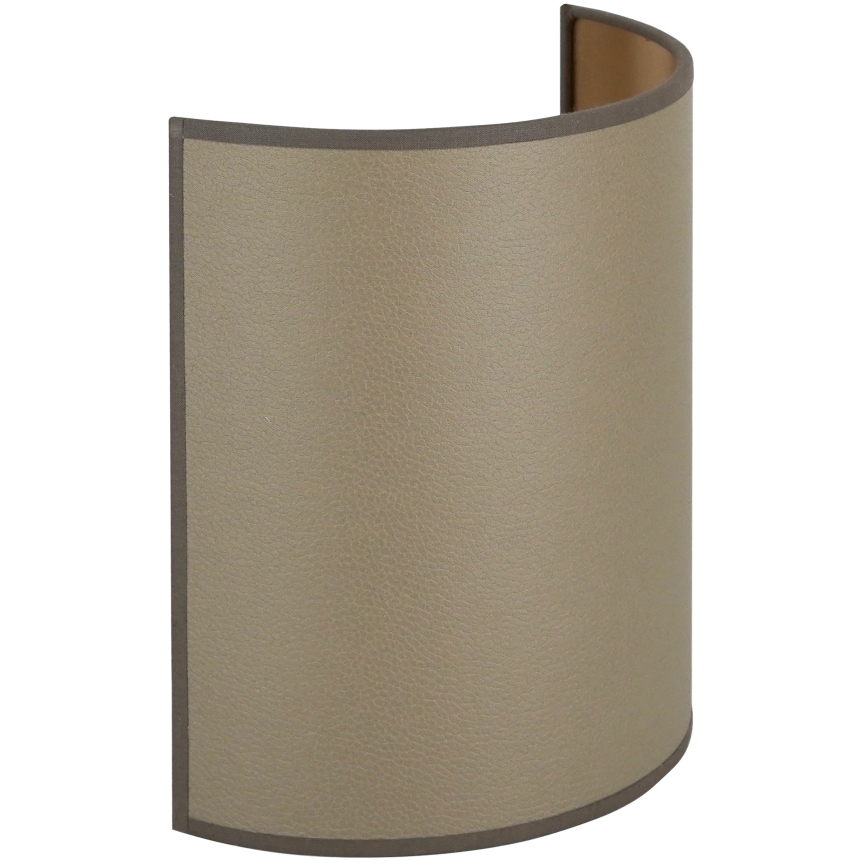 Brilagi - Vägglampa SEMI 1xE27/15W/230V brun