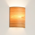Brilagi - Vägglampa SEMI 1xE27/15W/230V brun