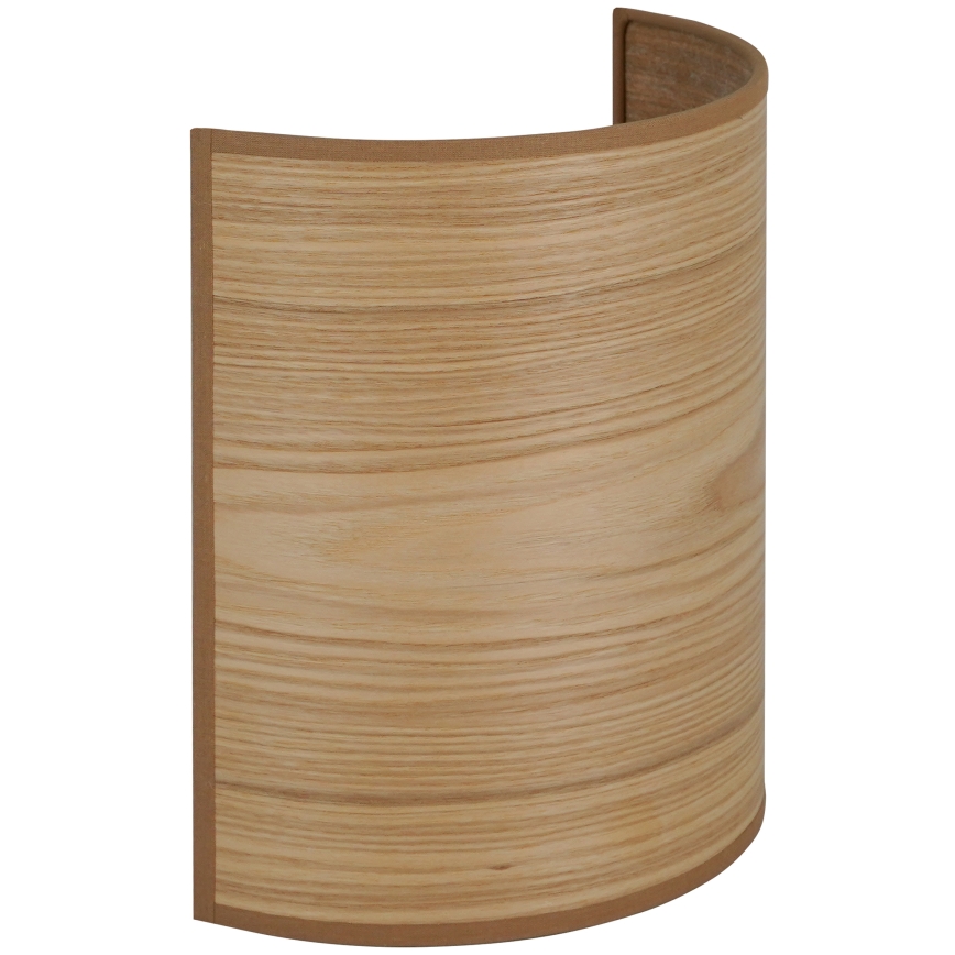 Brilagi - Vägglampa SEMI 1xE27/15W/230V brun