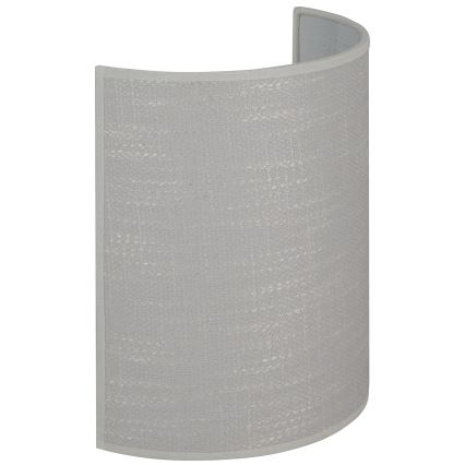 Brilagi - Vägglampa SEMI 1xE27/15W/230V diameter 20 cm grå
