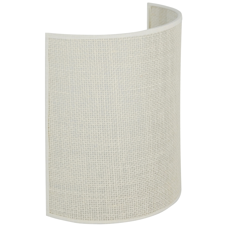 Brilagi - Vägglampa SEMI 1xE27/15W/230V diameter 20 cm grädde