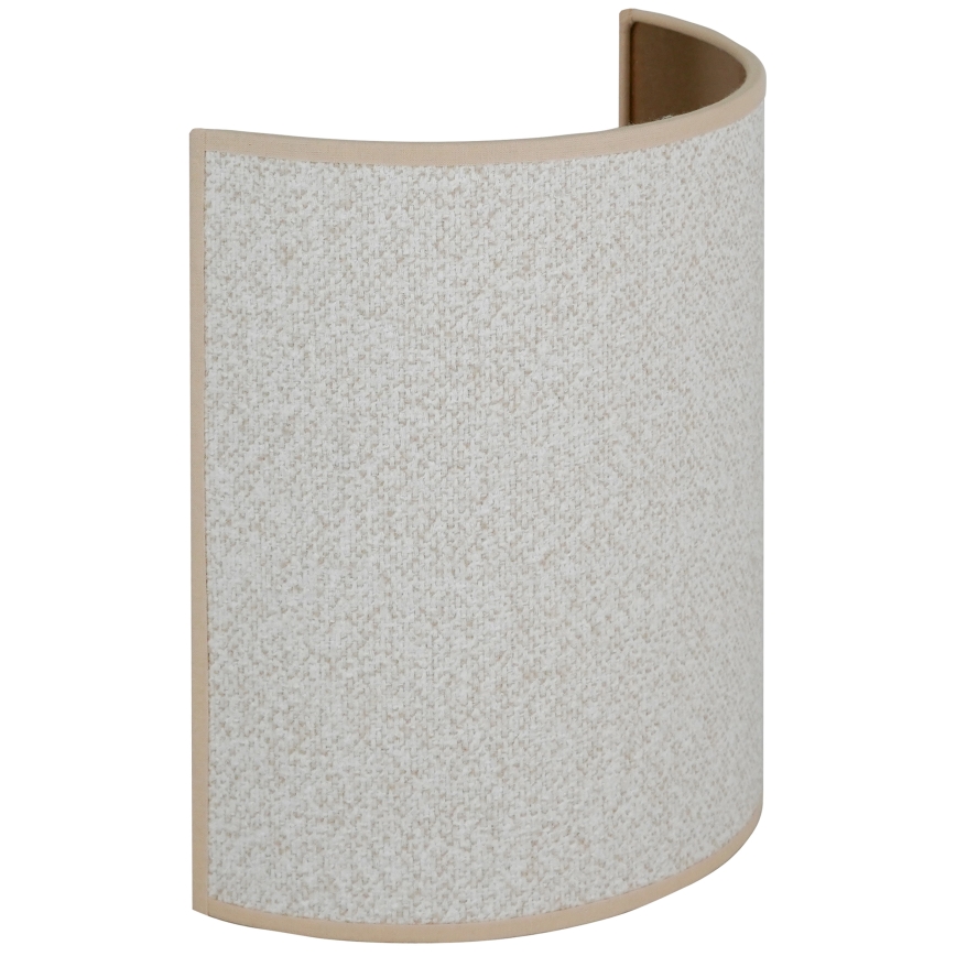 Brilagi - Vägglampa SEMI 1xE27/15W/230V diameter 20 cm ljusgrå