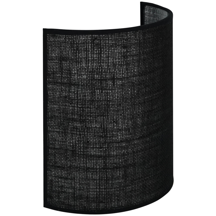 Brilagi - Vägglampa SEMI 1xE27/15W/230V diameter 20 cm svart