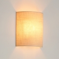 Brilagi - Vägglampa SEMI 1xE27/15W/230V grädde